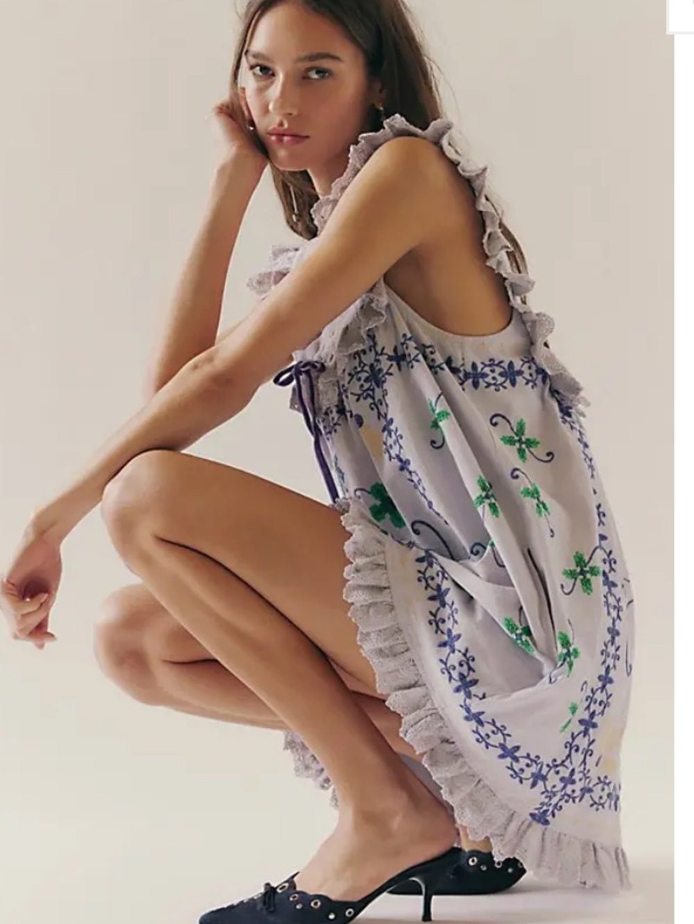 Free People Bali Main Squeeze Mini Dress NWT - Picture 4 of 8